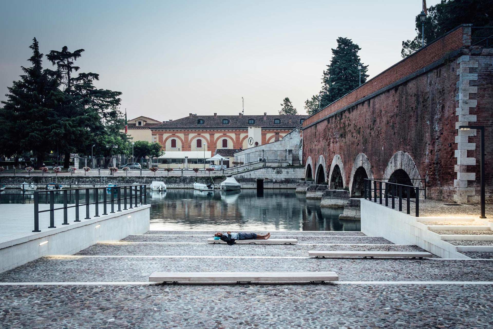 Ferdinando Savoia Square, Peschiera del Garda (Italy)